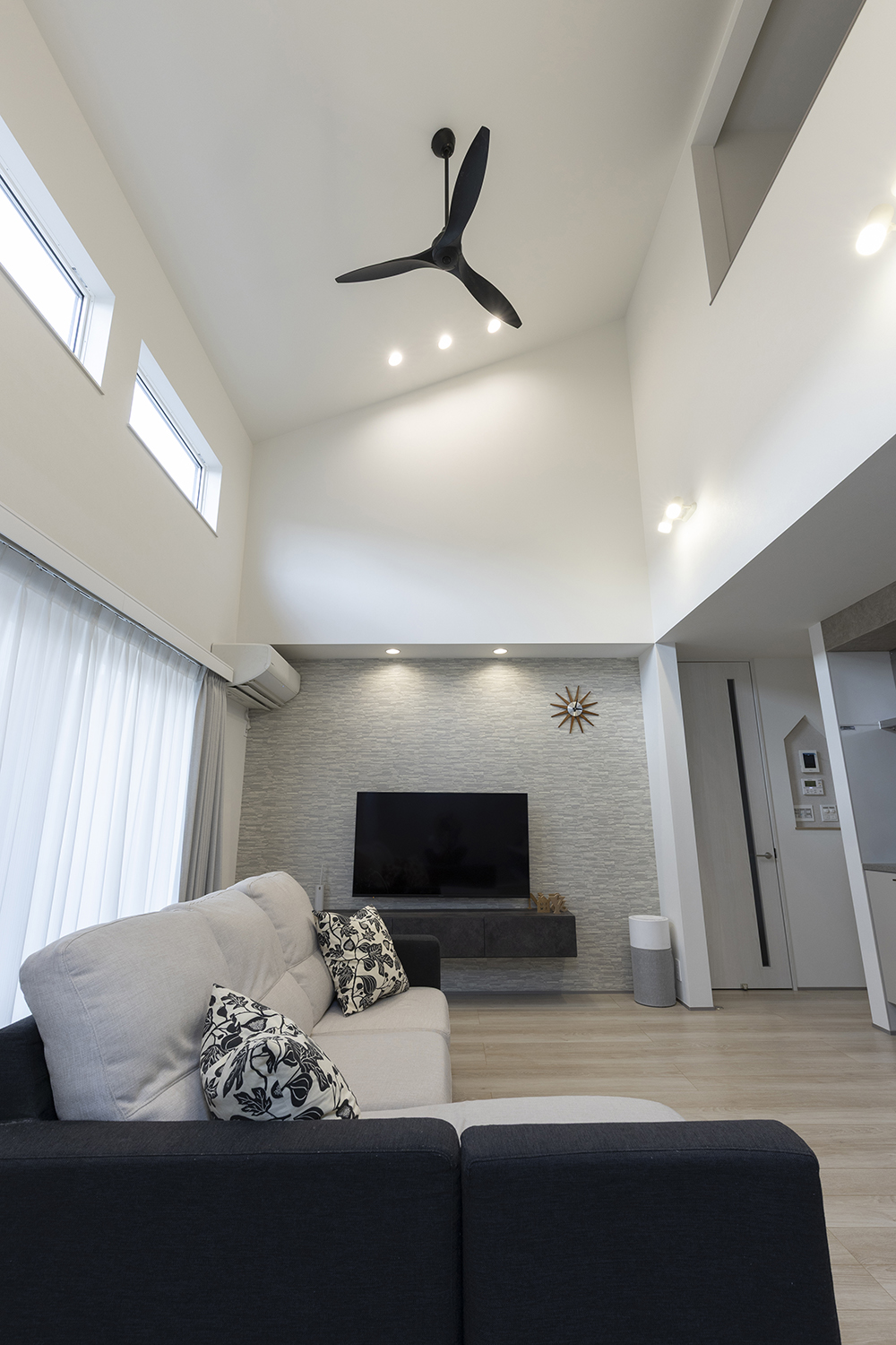 とことんこだわった回遊動線。家族の会話が自然と弾む快適な住まい